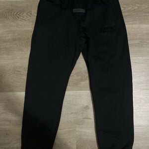 Essentials Black Jogger Sweatpants